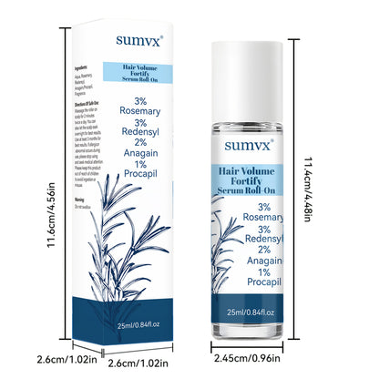 [Activate Hair Follicles] Volumizing Hair Massage Oil, Scalp Strengthening Serum, Nourishes, Soothes, Repairs, Controls Oil and Adds Volume, Removes Flaky Scalp, Repairs Split/Damaged Ends, Prevents Splitting and Breakage, In