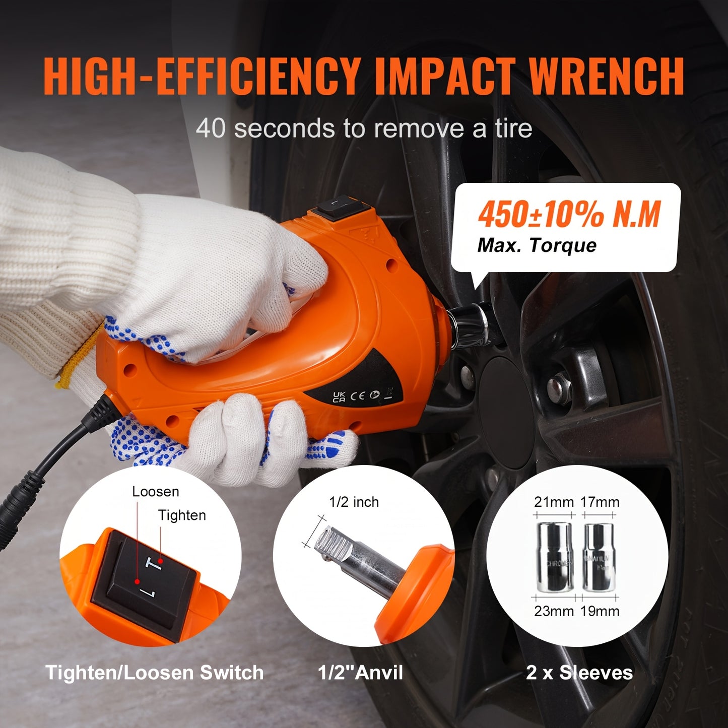 Happybuy Powered Vehicle Lift, 3 Tons/6600 Lbs Scissor Lift with Electric Torque Wrench, 12V Vehicle Lift with Twin Saddles And Remote Operation, Compact Auto Lift for Sedan, Truck Tire Replacement