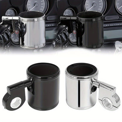 1pc Motorcycle Adjustable Cup Holder, ABS Material, Fits 22mm-32mm Drink Bottles, Compatible with  Travel & Street Glide Sportster, Motorcycle Accessories