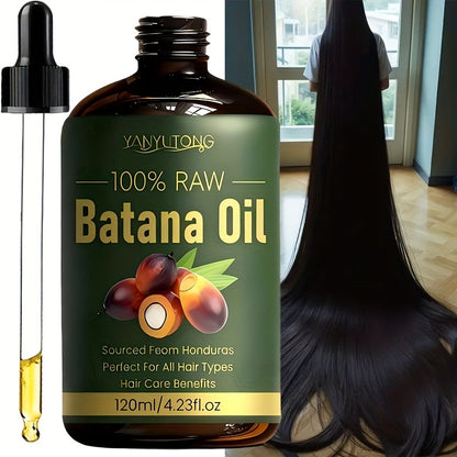 Batana Original Essential Oil, Real Ingredients, Hair Oil, Moisturizing And Hydrating, Split Dry Hair, Large Capacity Hair Care Product, One Bottle Solution, Suitable As A Gift, Deep Conditioning, Split End Treatment, Highqua