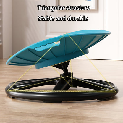 FOKG Rotating Exercise Chair with Ergonomic Design & Non-Slip Base - Spinning Swivel Stool with Manual Operation, Durable Plastic/Metal Construction, Soft Cushioned Seat for Home, Gym, Centers - Ideal & Adults, Easy Assembly