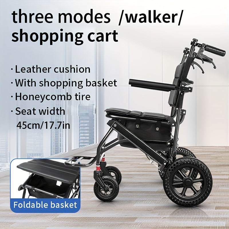 Senior Citizen Mobility Scooters, Adult Four-wheeled Mobility Scooters, Which Are Suitable For The Elderly To Travel And Go On Trips.