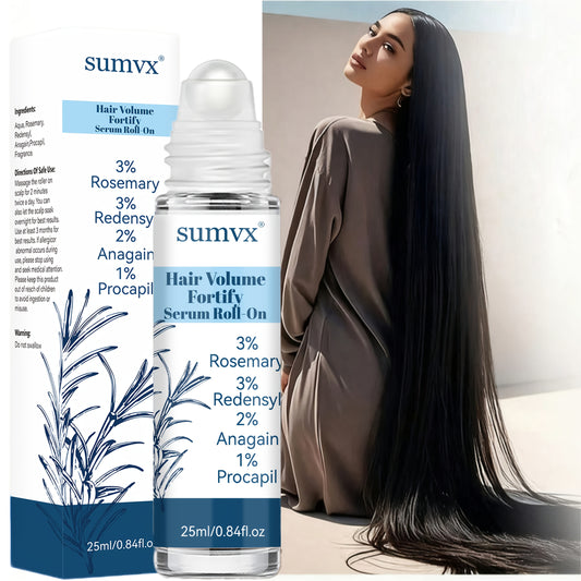 [Activate Hair Follicles] Volumizing Hair Massage Oil, Scalp Strengthening Serum, Nourishes, Soothes, Repairs, Controls Oil and Adds Volume, Removes Flaky Scalp, Repairs Split/Damaged Ends, Prevents Splitting and Breakage, In