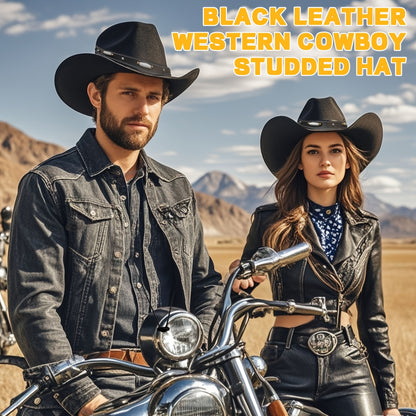 SideWinder Australian Cowboy Genuine Leather Hat Unisex Adult for Men And Women Shapeable Outback Western Style Wide Brim, Festival Unisex Outdoor Accessory, High Quality &, Stitching, Lightweight Top-Grain Genuine Leather, A