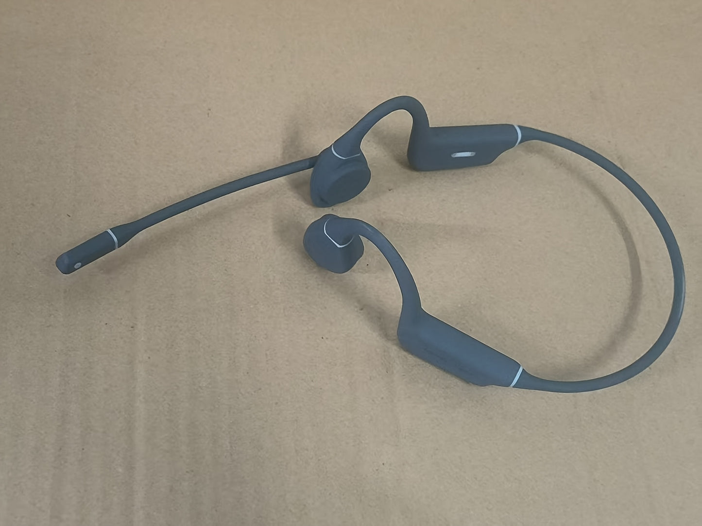 Wireless Over-Ear Open ENC Noise-Canceling Bone Conduction Bluetooth Headphones for Business Calls and Music
