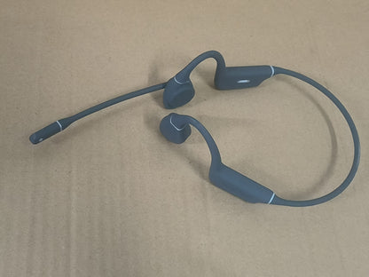 Wireless Over-Ear Open ENC Noise-Canceling Bone Conduction Bluetooth Headphones for Business Calls and Music