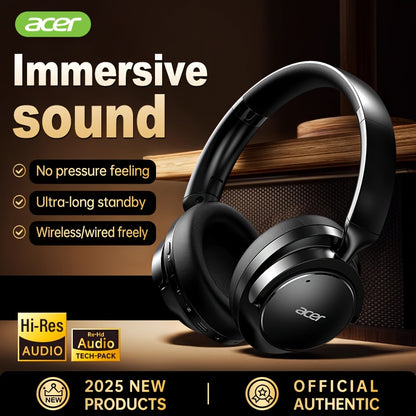 Acer OHR560 OWS Headset ACS panoramic sound shocking bass Ultra-long battery life Game low latency Comfortable to wear Portable and foldable Learning/Business/Travel/Sports/Phone/Music Halloween/Christmas Gift Recommendation,