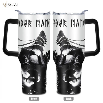 [Custom] 1pc, Beautiful and Personalized Print. 20oz, 22oz, 40oz Steel Insulated Bottle Cups with Lids. Drinkware for Summer and Winter. Outdoor Travel Sports Accessories. The Best Gift for Mother's Day, Father's Day, Other F