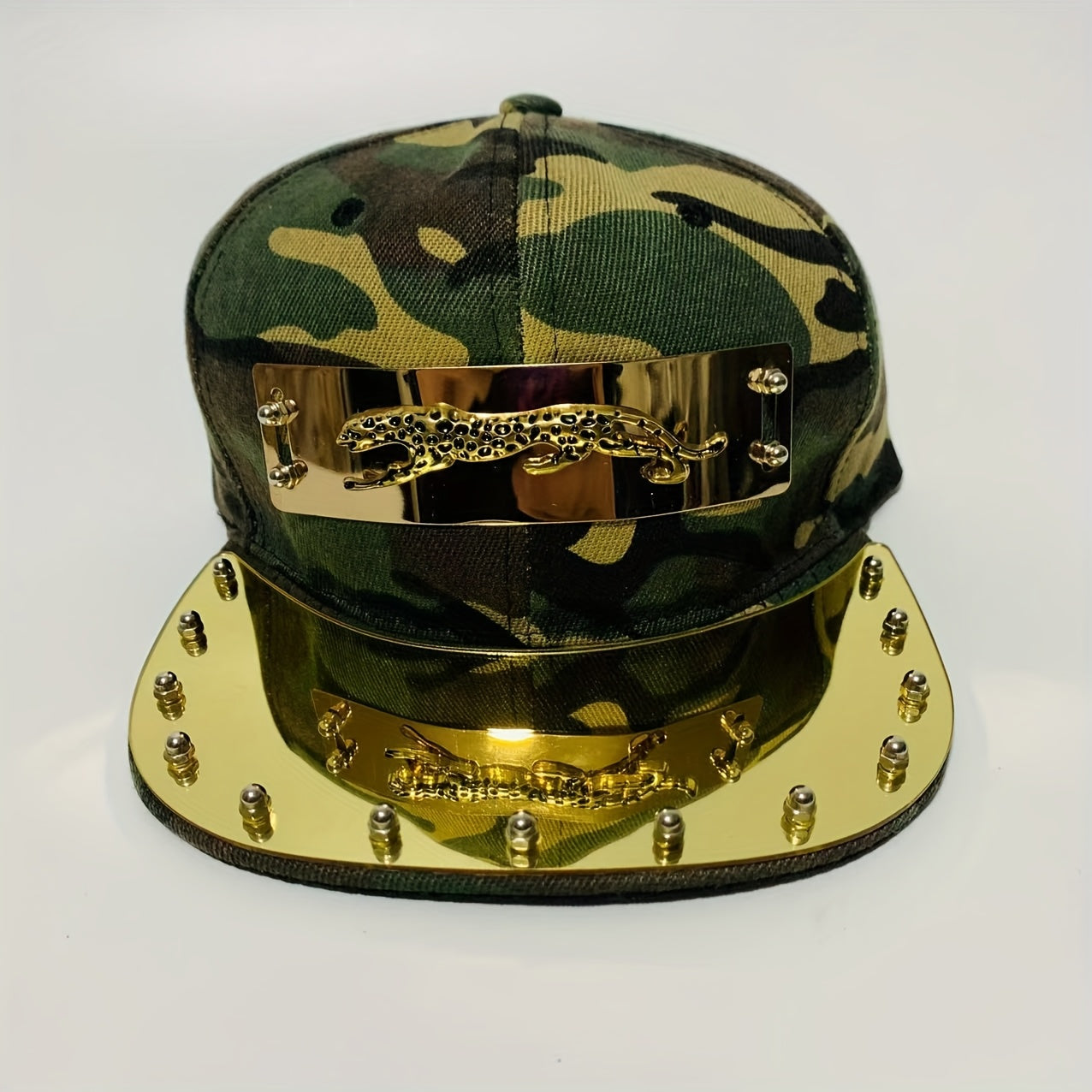 1pc Men'S Fashion Hip-Hop Street Dance Performance Baseball Cap - Casual Style, 100% Polyester, Lightweight, Animal Print, Non-Stretch Fabric - For Men - Suitable for Streetwear, Dance, Casual Occasions - Perfect Gift for Fas