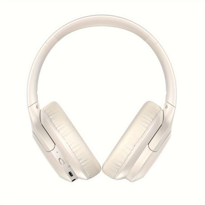 LIFEBEE Active Noise Cancelling Over-Ear Headphones - Wireless ANC Earbuds with Touch Control, Condenser Mic, Lightweight Plastic Semi-Open-Back Design, Sports & Exercise Compatible, Rechargeable Lithium Polymer Battery, Volu