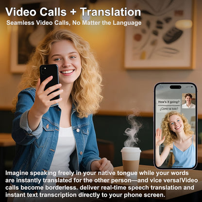 Ai Translation Smart Glasses, Multi-Functional Audio Glasses with 160+ Language Support, Built-in Microphone and Speaker, Music Playback & Voice Calls, Photochromic Lenses, Suitable for, Driving, Relaxing, and Daily Office We