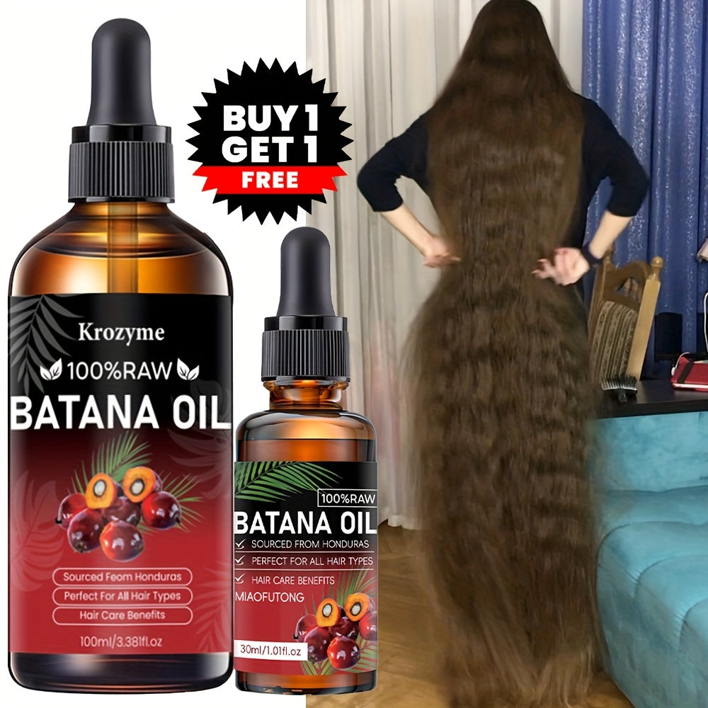 This Set of 2 Honduras Battana Hair Oil Nourishes Your Hair from The Roots to The Ends, Making It Stronger, Shinier, And Healthier. It Is Appropriate for All Hair Types