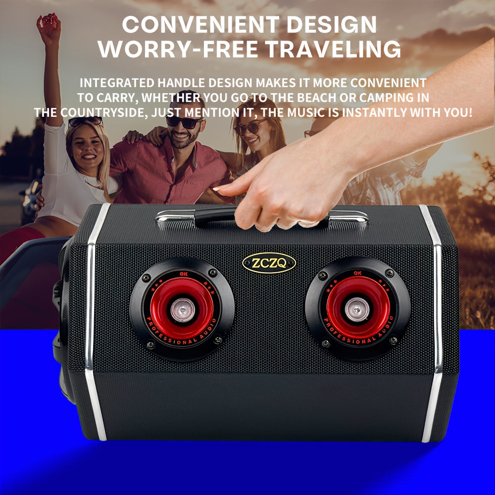 Car Diamond Leather Car Subwoofer - MAX.500W 6-inch - 12V High Power Speaker - RMS.80W Rubber Bass Flute + 2 Color Lights - Exquisite Sound High - Stun Bass - Soundproof Evenly - Vehicle Audio Modification - Improve Sound P60