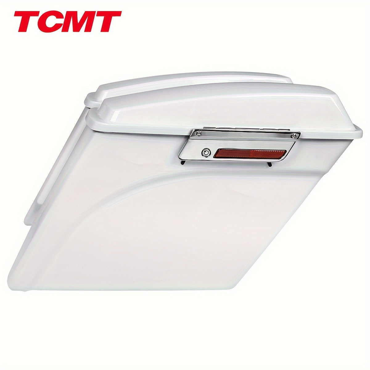 TCMT 5" Stretched Saddlebags Fit For Street Electra Glide Road King Ultra Classic Touring 1993-2013