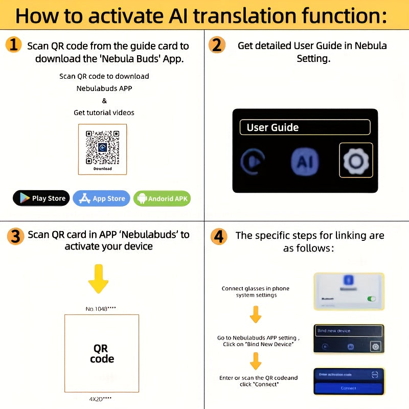 AI Smart Translation Glasses, Supporting 164 Languages, Polarized Lenses, Built-in Microphone Speaker, AI Voice Assistant, Compatible With IOS/Android, Suitable For Both Men And Women, Halloween Gifts