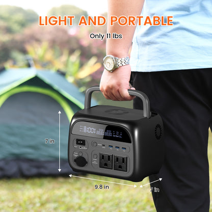 108000mAh Portable Solar UPS Generator/100W Solar Panel, Plug And Play Lithium Battery Pack For CPAP, Camping, Home Emergency Backup, Solar Compact & Lightweight Design, Overload & Overheat, Ideal For Travel, Medical, And Pow