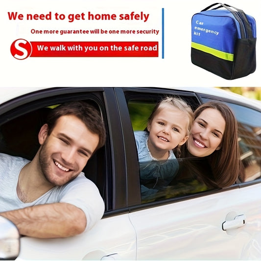 10pcs Car Emergency Rescue Kit - Multi-Functional Tools for Vehicle Maintenance & Safety, Includes Reflective Tape, Screwdrivers, Wrenches & More - Perfect Gift for Car Enthusiasts, Car Emergency Tools | Multifunctional Kit |