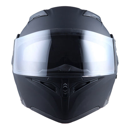 MOTORCYCLE MODULAR FULL FACE HELMET FLIP UP DUAL VISOR HELMET