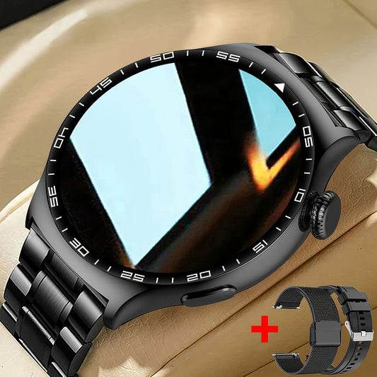 COIUSOR New Men's Business 1.51inch IPS Large Display Smartwatch with Wireless Calling and Mobile Phone Sync, Extremely Waterproof (IP68) Level Protection. Equipped with Independent Clock Hands for DIY Dynamic Features, Compa