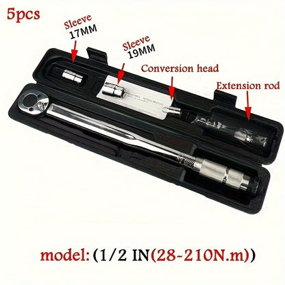NEW Torque Preset Torque Wrench Multifunctional Multipurpose Torque Tool Kit for Mobile Phone Repair and Auto Repair, Portable Torque Wrench, Mobile Phone Repair Tool, Sleek Metallic Finish, Robust Construction