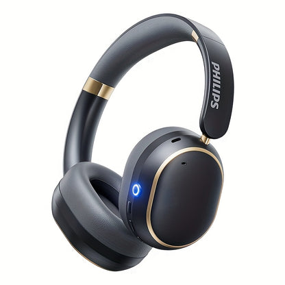 [ANC Wireless Headphones] Philips Wireless Bluetooth Headphones with ANC Hybrid Active Noise Cancelling | Over-Ear HiFi Surround Sound, 80 Hours Playtime, Five ENC Noise Cancelling, for iPhone and Android