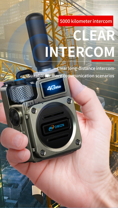 OMI-M6 Pro 5000KM Worldwide Walkie Talkies with GPS Tracking, 72H Battery Noise Cancelling, Ideal for Truckers Marine Construction Crews