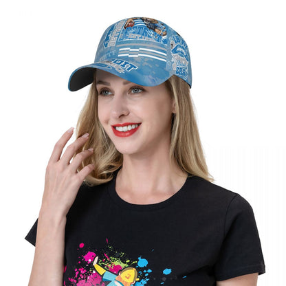 Detroit Football City Baseball Cap Adjustable In My Detroit Era Snapback Hat Cap Game Day for Women Men Fans Gift