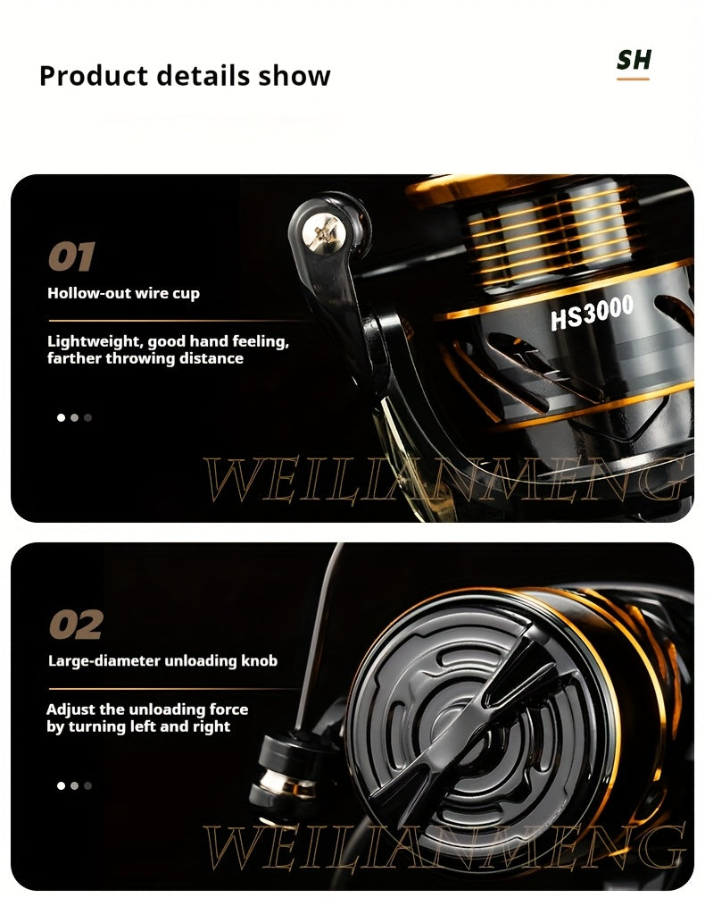 [Sea Fishing Rod Set] Long Throw Sea Fishing Rod Set (2.1m, 2.4m, 2.7m, 3.0m, 3.6m) | Smooth Guide Ring | Seaside Fishing Pole | Fishing Wheel Set Combination | Leisure Fishing