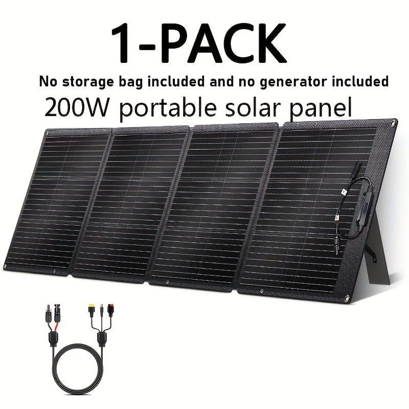 100W Solarpanels Without Bag And Generator/320, 000mAh Power Bank. LiFePO4 Battery UPS, Multi-connector, Durable And Compact Design-portable Camping, Outdoor Charging, Reliable Power Support, Essential for RV Travel, Christma