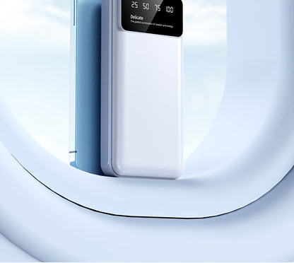 65000mAh High-capacity Portable Power Bank, Portable USB Charger, for iphone17/ 16/ 15/ 14/ 13/ 12/ 11/ XS, Portable Charger with LED Power Display Outdoor Travel Emergency Backup Power Bank, Best Gift for Halloween And Chris