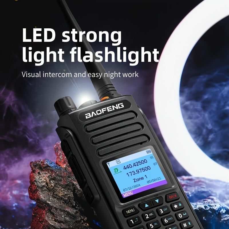 Baofeng DM-1702 Walkie Talkie Digital DMR Civil GPS Digital And Analog Dual-time Handheld Radio High Power