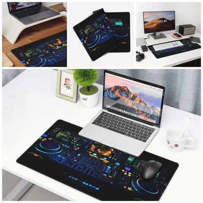 1pc Pioneer DJ DDJ-1000 DJ Controller Mouse Pad - Professional DJ Setup with Glowing Buttons & Screen, Non-Slip Rubber Base, Washable Surface - Compatible with DDJ-1000 Mixer for Home Studios, Clubs, Live Performances - DJ Eq