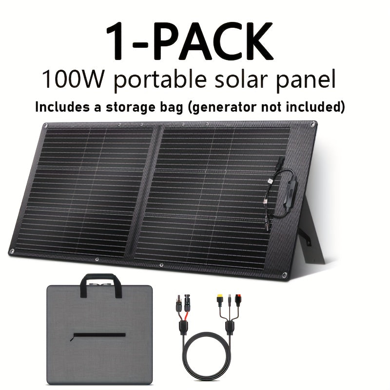 100W Solarpanels Without Bag And Generator/320, 000mAh Power Bank. LiFePO4 Battery UPS, Multi-connector, Durable And Compact Design-portable Camping, Outdoor Charging, Reliable Power Support, Essential for RV Travel, Christma