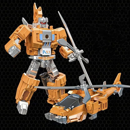 1pc Transforming Robot Armor Figure - Large-Scale PVC Mecha Model with Action-Posable Limbs, Combines into Iconic Robot & Vehicle Modes, Collectible Gift for Anime/Manga Fans, -Inspired Action Figure