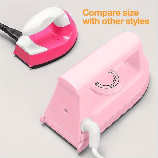 Compact Craft Iron with Charging Station - 400W, Great for T-Shirts, Footwear, Handbags & Vinyl Crafts - Excellent for Travel & Home Applications