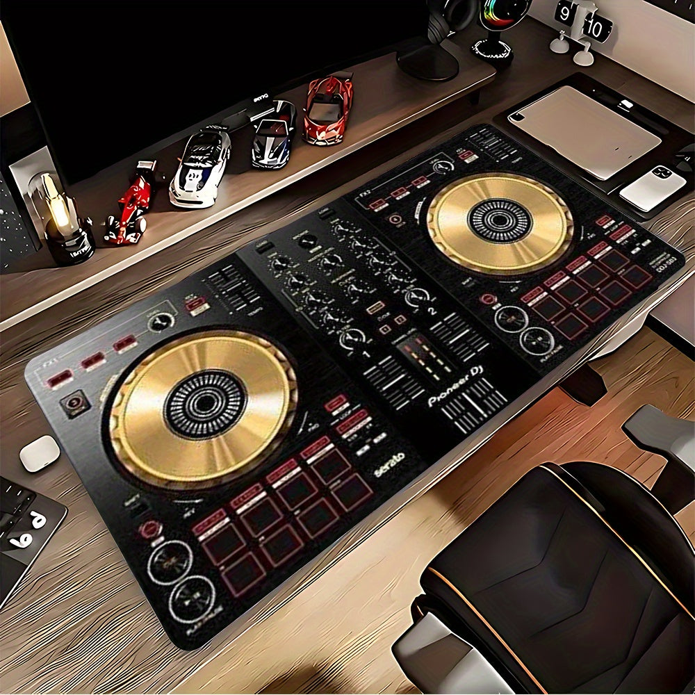 1pc Pioneer DJ DDJ-SB3 DJ Controller Desk Mat | Non-Slip Surface, Durable Polyester & Rubber Base, Compatible with DDJ-SB3, Ideal for Home/Professional Studios, Gaming & Office, Studio Furniture Accessory