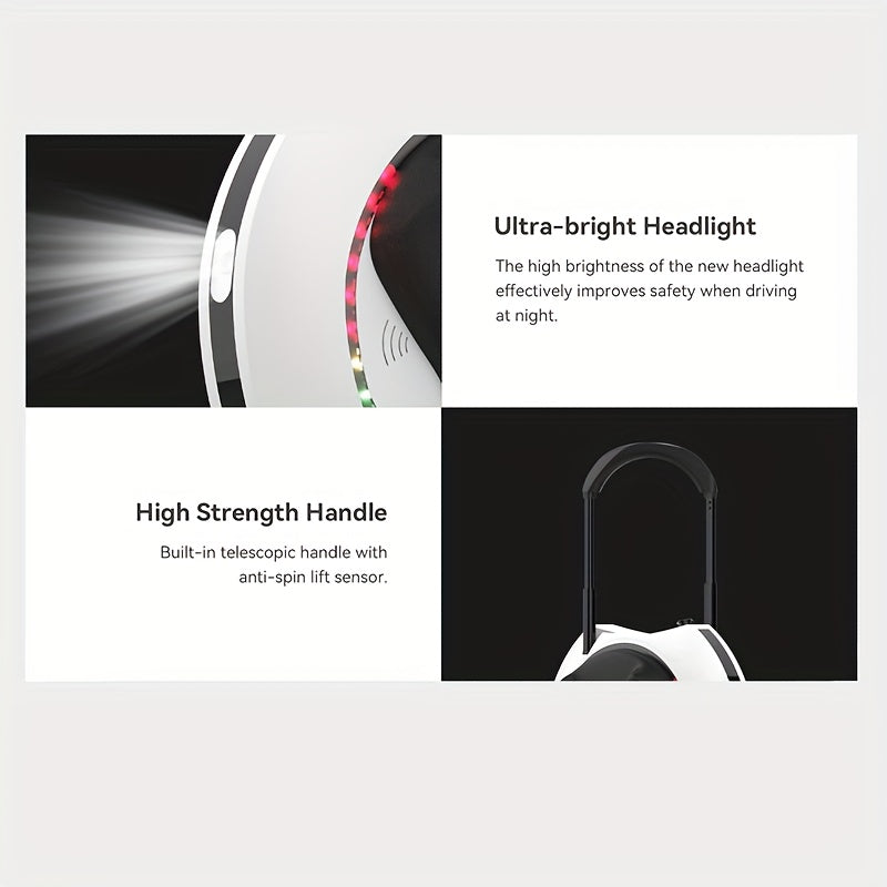 Kingsong 16S Electric Unicycle with 749W Motor 840Wh Battery 19Mph 49.7Miles Max load 264.5 Lbs 16inch Diameter tire, Personal Transport, Longdistance Travel, Modern Unicycle, Sleek Design, Highperformance Motor, Durable Cons