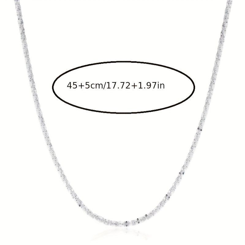 925 silver of fashionable necklace for daily wear by men and women