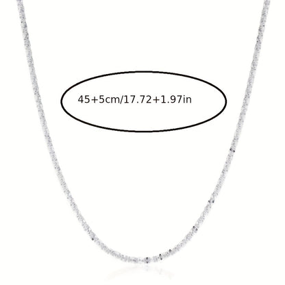 925 silver of fashionable necklace for daily wear by men and women