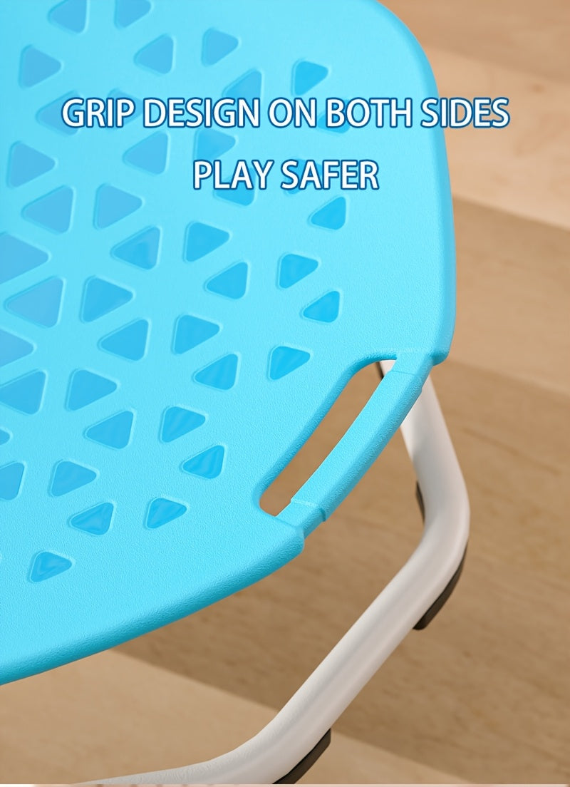Autism Swivel Chair for Kids & - Heavy-Duty Sensory Spinning Chair with Non-Slip Base, Ergonomic Design & Sturdy Metal Frame - Manual Operation, Easy-Clean Surface for Boys & Girls - Ideal for Sensory Processing Disorder, Mot