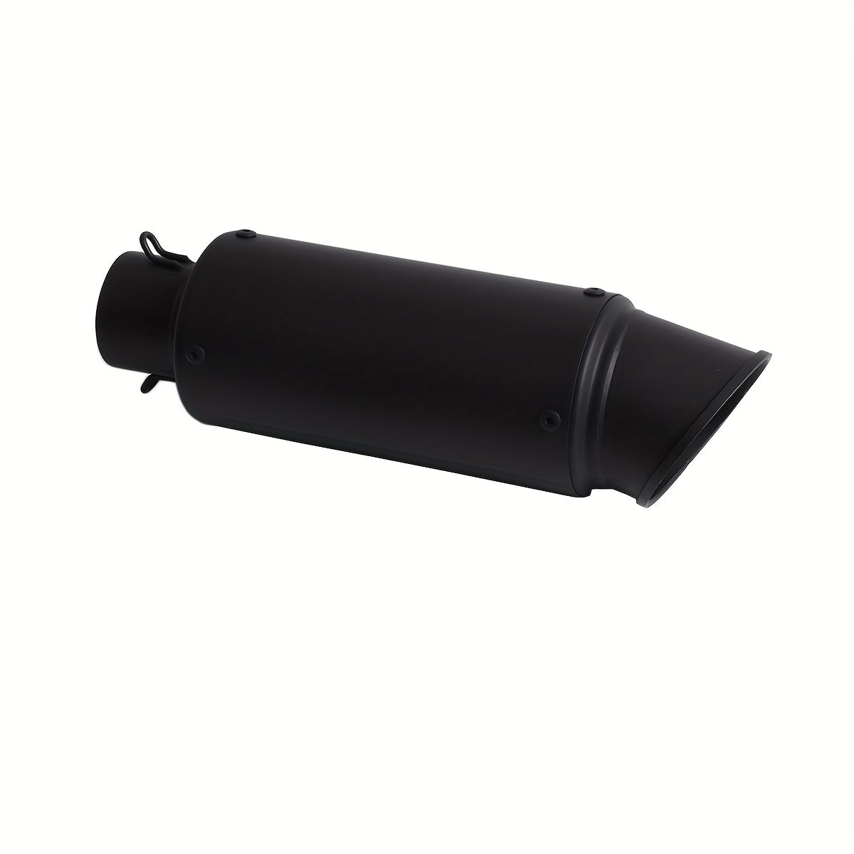 [Stainless Steel Pipe] 1pc of oblique stainless steel motorcycle exhaust pipe, high temperature resistant, suitable for most motorcycles (caliber 51mm)