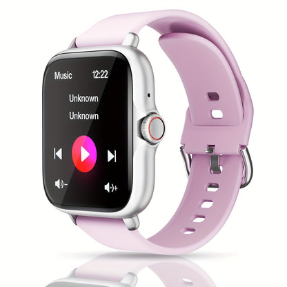 Sports Smart Watch, 1.83'' Full Touch Screen Display with Message, Answer Make Call Smartwatch, Monitoring, Sports Pedometer, Information Alerts, for Iphone Android Phones, Smartbands Fitness Watch for Women Men Friend Gift,