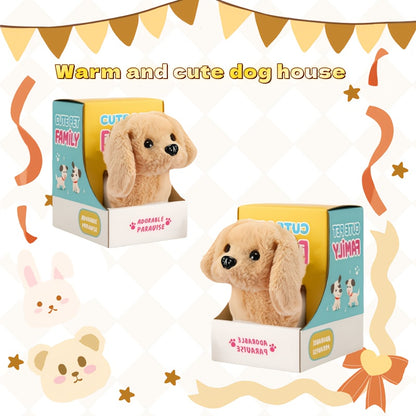 Two Lifelike Robot Puppies, Realistic Puppy Toys That Walk And Make Sounds, Super Cute And Soft Mini Robot Puppies, Perfect for Halloween And Christmas Gifts, Come In A Lovely Gift Box.