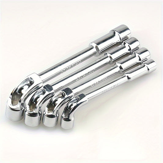 8pcs L-Shaped Socket Wrench Set, Metric 6-19mm L-Shaped Hex Key Set, L-Shaped Double-Ended Socket Wrench, Suitable for Automotive Maintenance, Construction, Furniture Care and Maintenance, Daily Maintenance