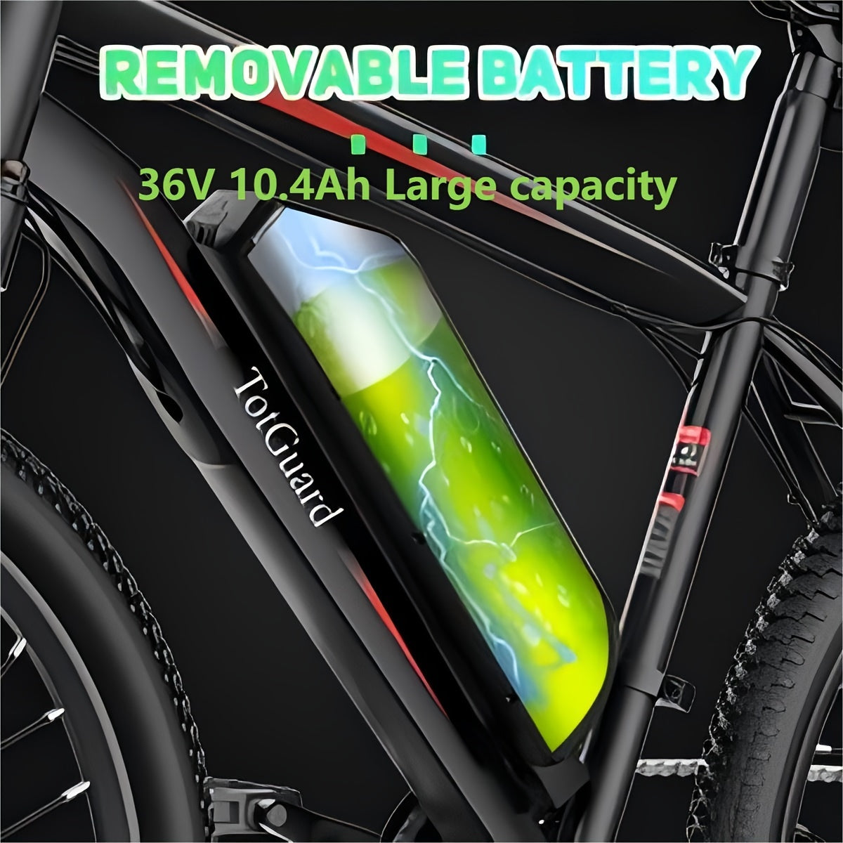 26" Men Electric Mountain Bike for Adults: 36V 374Wh Removable Battery, 500W Peak Motor, 21-speed Electric Bicycle, Up to 50 Miles, Men Electric Bicycle, Exercise Cheap Ebike,, Input 100-240V for Charger FY-4202000, Applicabl