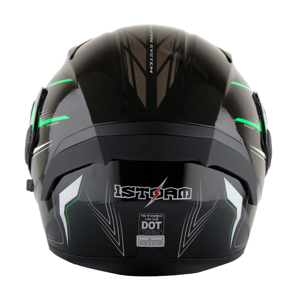 MOTORCYCLE MODULAR FULL FACE HELMET FLIP UP DUAL VISOR HELMET