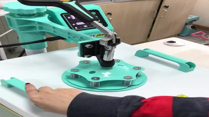 15"x15"/15"x12" - 8in 1/5in 1 Heat Press Combo, Rotatable Design, Multi-Size Transfer Professional Sublimation Kit, Suitable for T-Shirts, Bags, Pillows, Hats, Beanies, Rollers - Three-in-One Automatic Hat Press Only for Hats