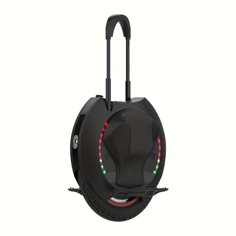 Kingsong 16S Electric Unicycle with 749W Motor 840Wh Battery 19Mph 49.7Miles Max load 264.5 Lbs 16inch Diameter tire, Personal Transport, Longdistance Travel, Modern Unicycle, Sleek Design, Highperformance Motor, Durable Cons