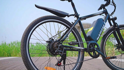 This 26-Inch Electric Bike Features a 48V 10AH Removable Battery, a Peak Power Motor of 749W, a Range of Up to 45 Miles, a Maximum Speed of 24MPH, And 7-Speed Settings for Smoother Rides. It Makes a Perfect Gift Option.