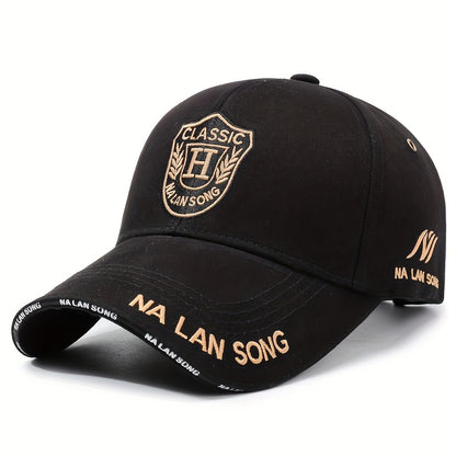 Women's Handmade 3D Embroidered Logo Baseball - Adjustable Snap Closure Sun Hat with Golden/Beige/Navy/Vibrant Color Threads, Lightweight All-Season Outdoor Fishing & Casual, Name/Text Embroidery (Grey/Black)